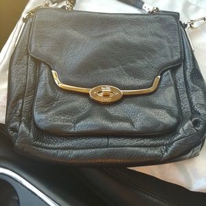 Black coach crossbody